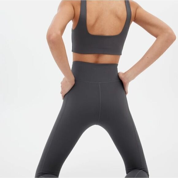 Girlfriend Collective Moon Compressive Pocket Leggings xs grey - Picture 3 of 11